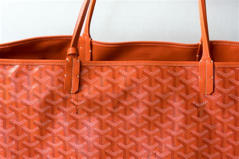 faux leather Goyard tote